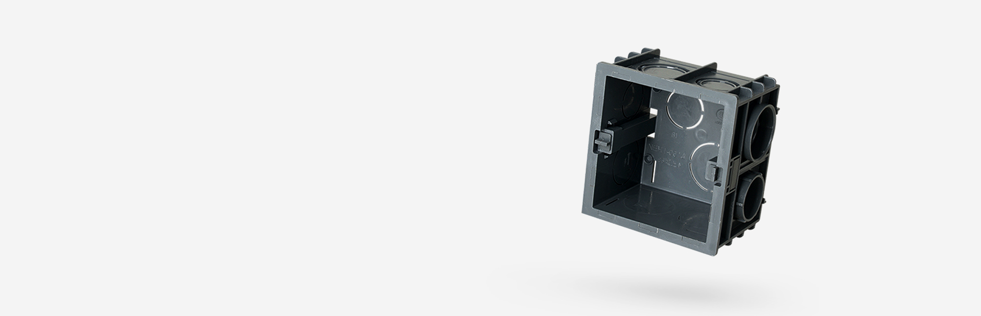 NEH1系列开关插座暗盒
 预埋墙底，持...