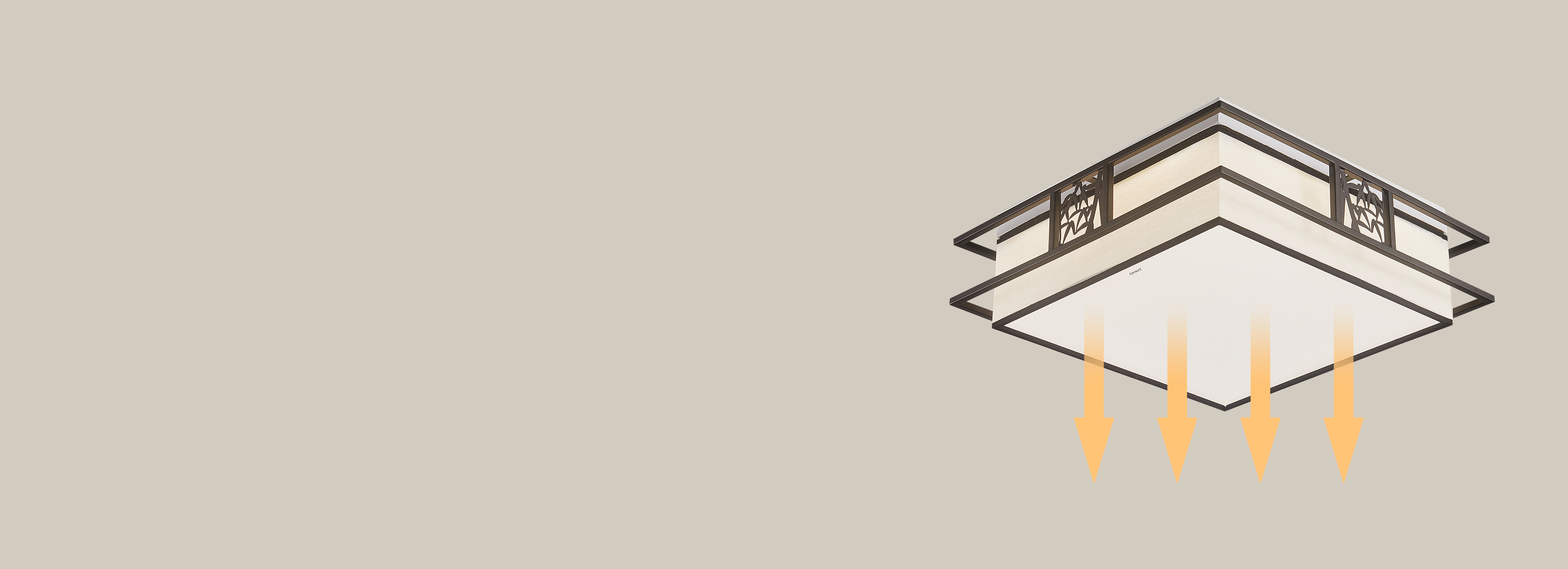 匠心选材，好工艺做好灯
 正泰吸顶灯XD...