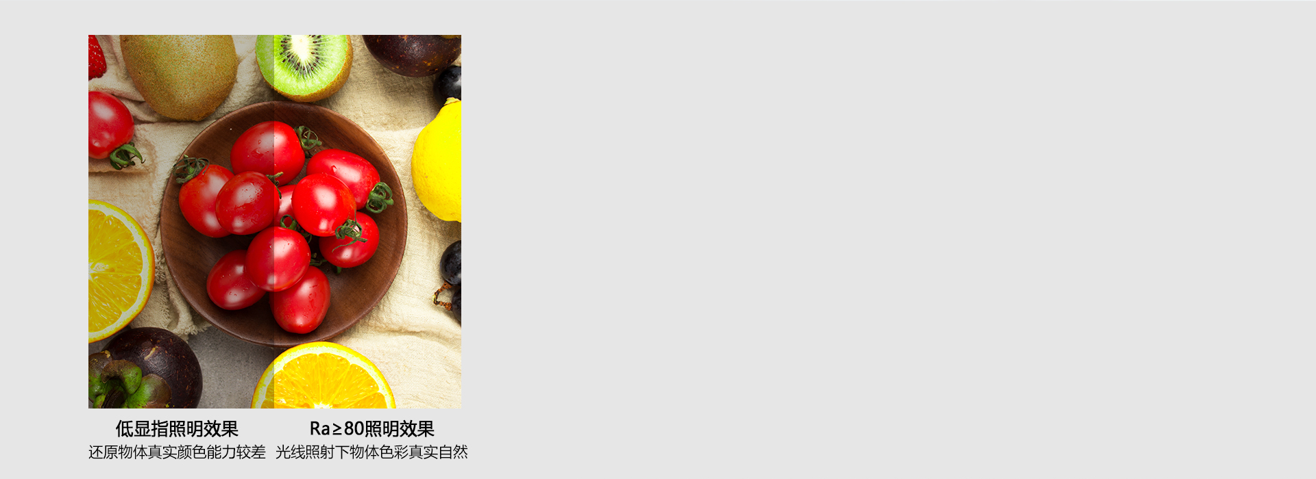 真实的显色，唯美的视界
 显色指数Ra≥...