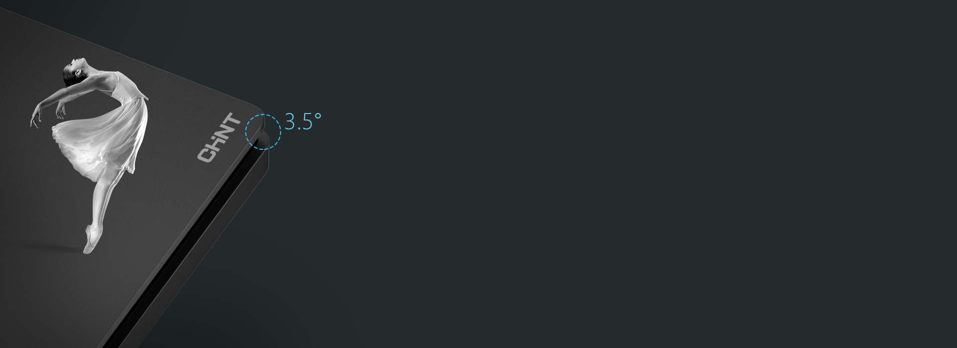 3.5°优雅小摆角
 琴键式大翘板，小摆...