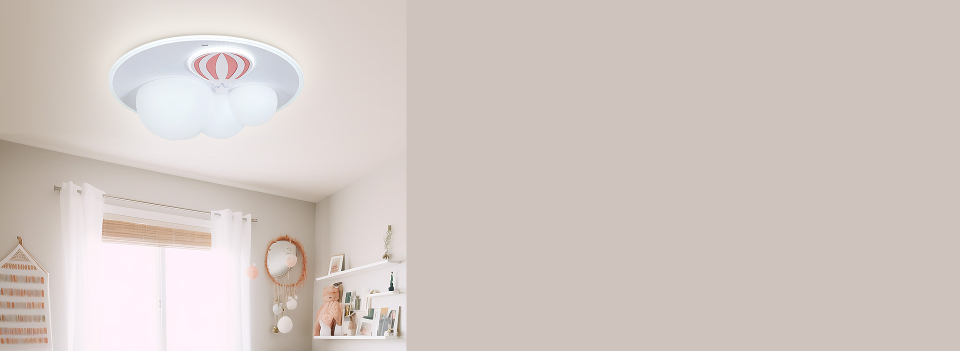 温馨·童趣粉
 快乐相伴，幸福洋溢 