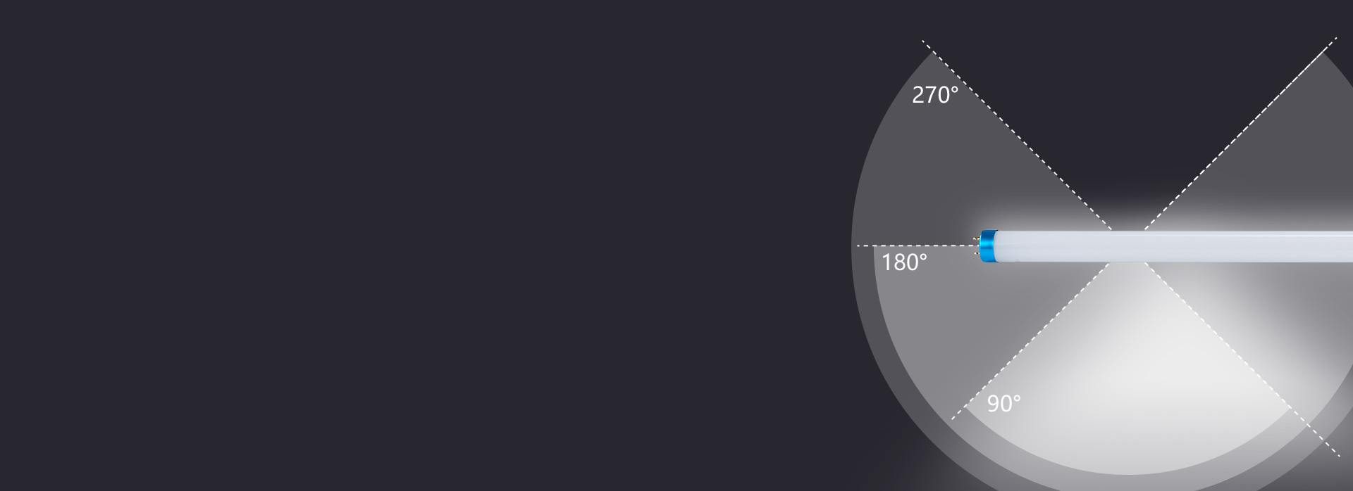 广角发光，空间明亮
 正泰T812系列灯...