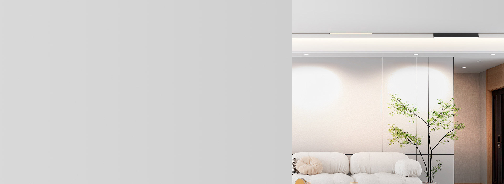 无主灯【美学家】
 照亮范围大，组合使用...